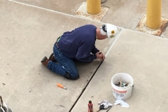 Preparing a joint for Sealant Installation